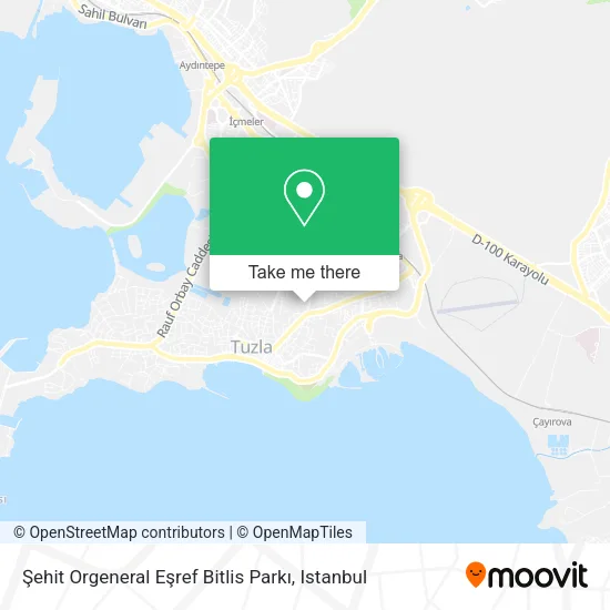 Şehit Orgeneral Eşref Bitlis Parkı map