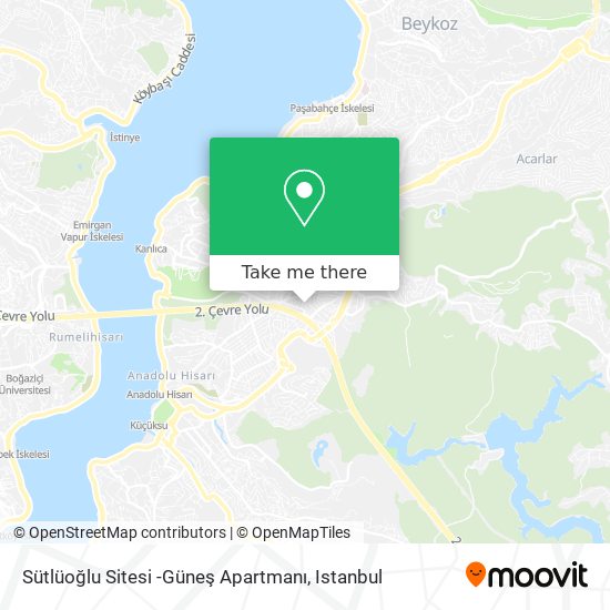 Sütlüoğlu Sitesi -Güneş Apartmanı map