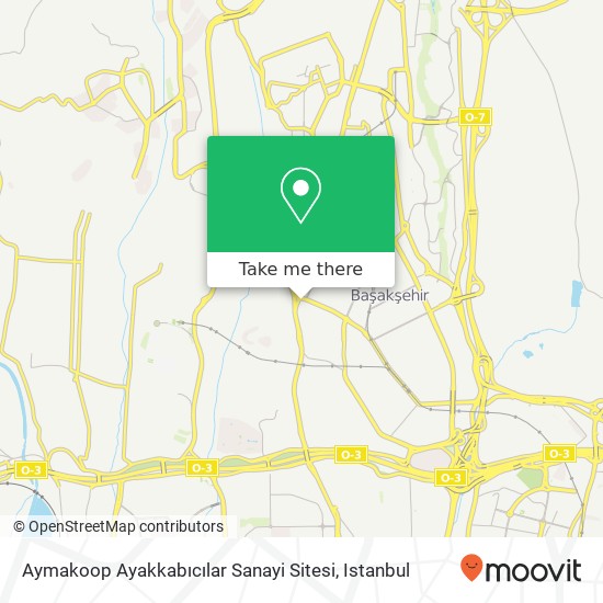 Aymakoop Ayakkabıcılar Sanayi Sitesi map