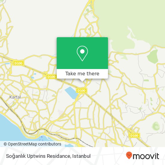 Soğanlık Uptwins Residance map