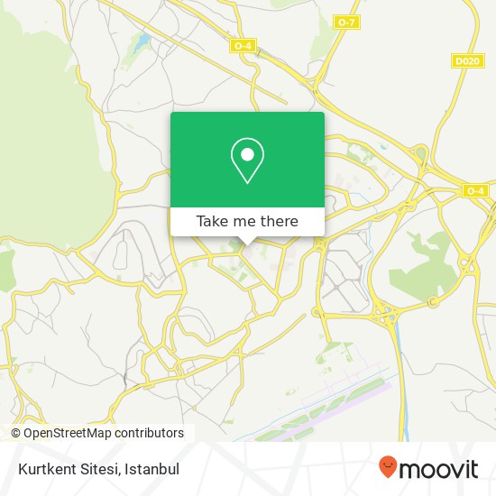 Kurtkent Sitesi map