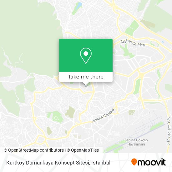 Kurtkoy Dumankaya Konsept Sitesi map