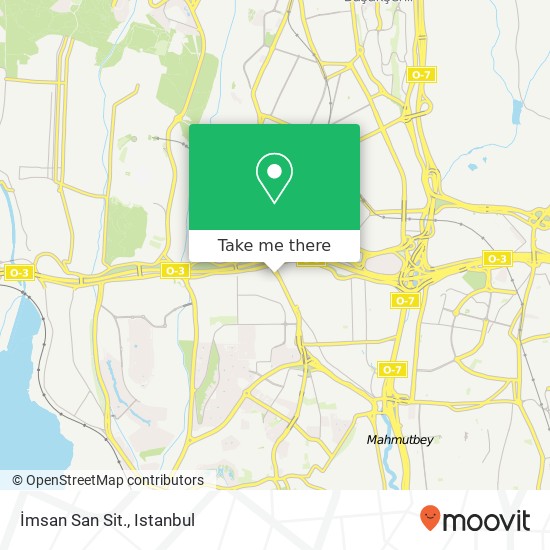 İmsan San Sit. map