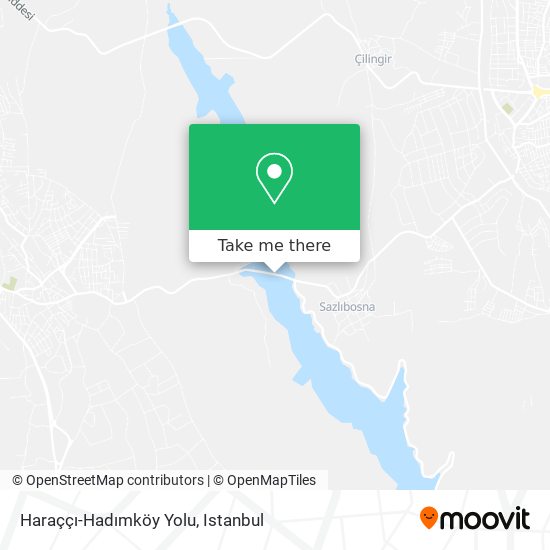 Haraççı-Hadımköy Yolu map