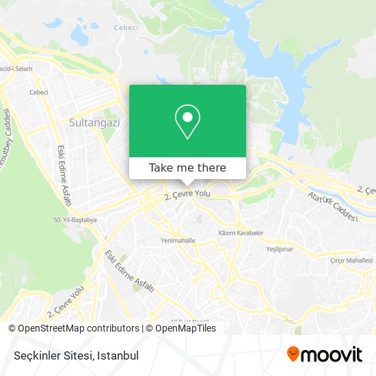 Seçkinler Sitesi map