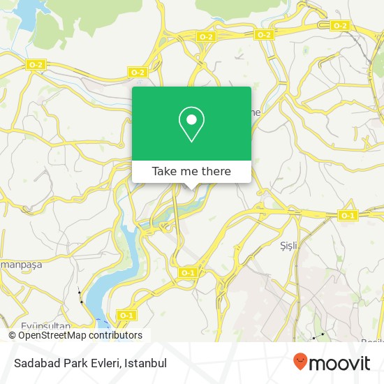 Sadabad Park Evleri map