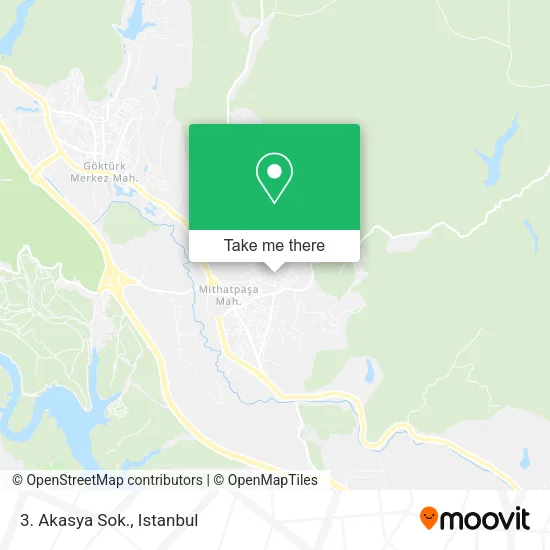 3. Akasya Sok. map