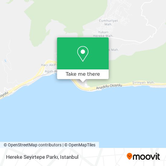 Hereke Seyirtepe Parkı map