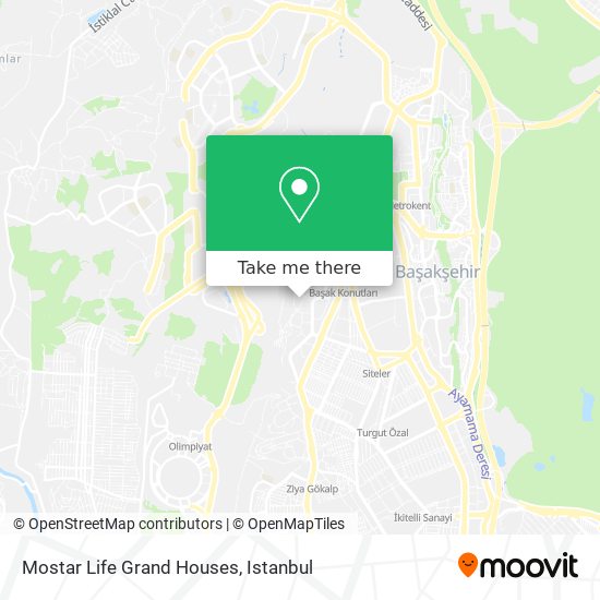 Mostar Life Grand Houses map