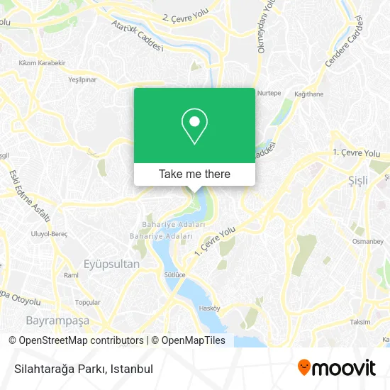 Silahtarağa Parkı map