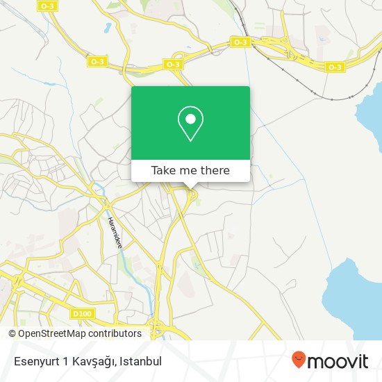 Esenyurt 1 Kavşağı map