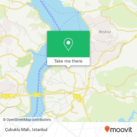 Çubuklu Mah. map