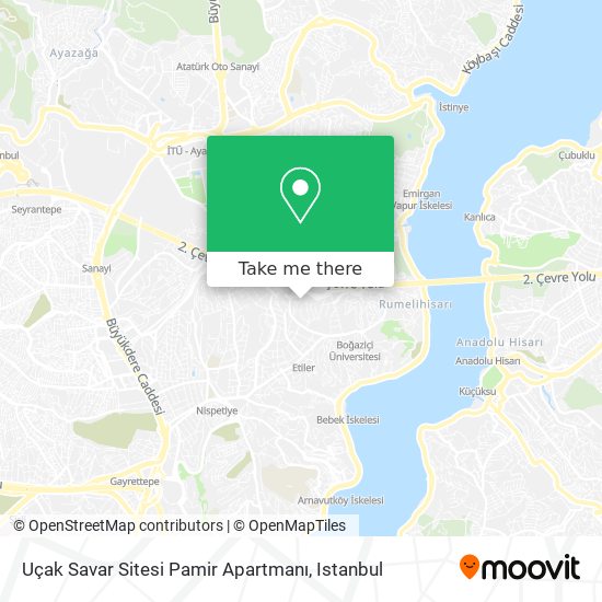 Uçak Savar Sitesi Pamir Apartmanı map