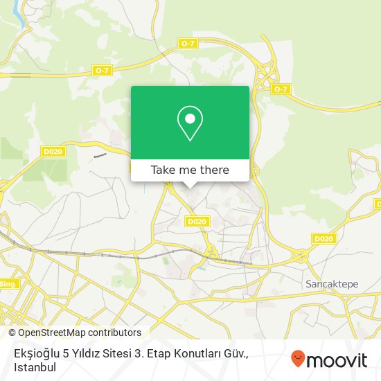 Ekşioğlu 5 Yıldız Sitesi 3. Etap Konutları Güv. map