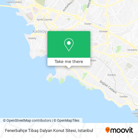 Fenerbahçe Tibaş Dalyan Konut Sitesi map