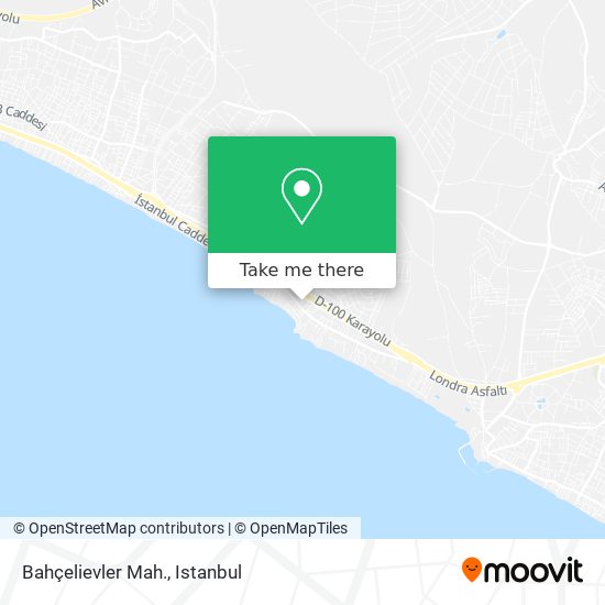 Bahçelievler Mah. map