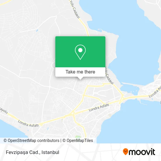 Fevzipaşa Cad. map