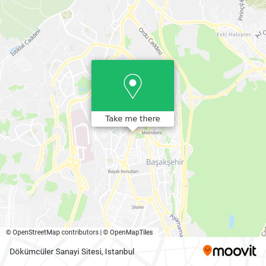 Dökümcüler Sanayi Sitesi map