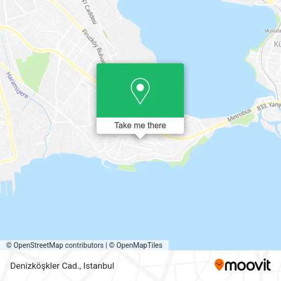 Denizköşkler Cad. map