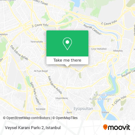 Veysel Karani Parkı 2 map