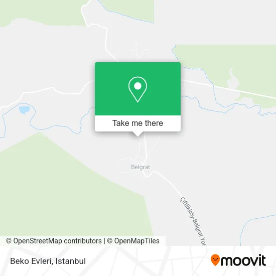 Beko Evleri map