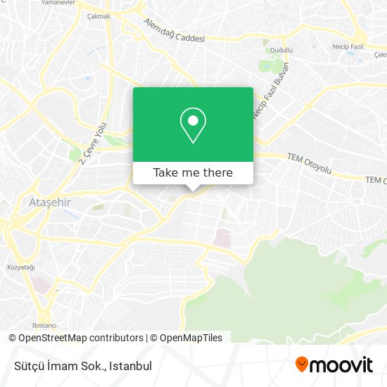 Sütçü İmam Sok. map