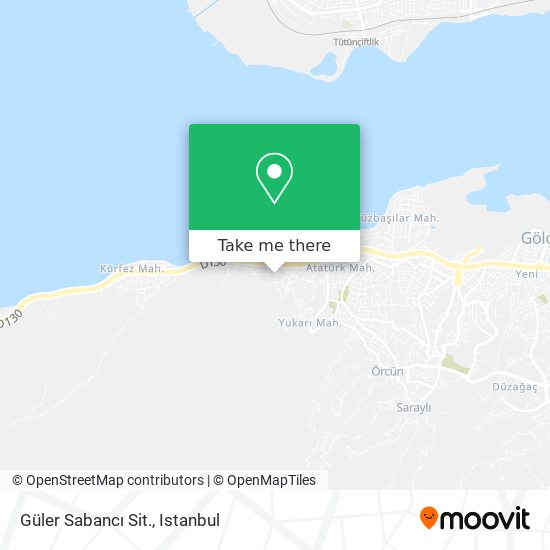 Güler Sabancı Sit. map