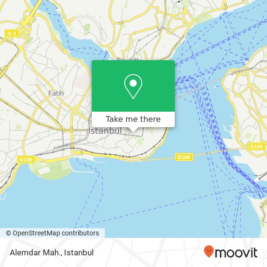 Alemdar Mah. map