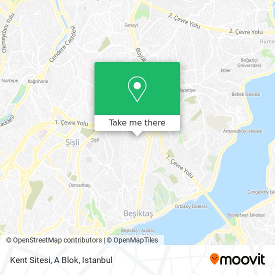 Kent Sitesi, A Blok map