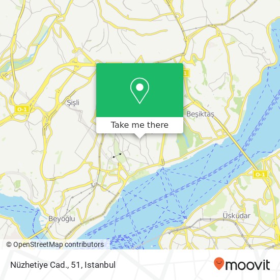 Nüzhetiye Cad., 51 map