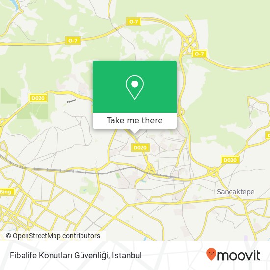 Fibalife Konutları Güvenliği map