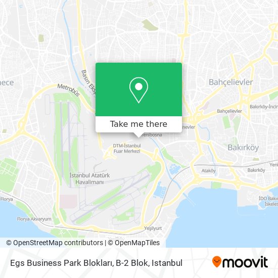 How To Get To Egs Business Park Bloklari B 2 Blok In Bakirkoy By Bus Cable Car Metro Or Train