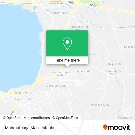 Mahmutpaşa Mah. map