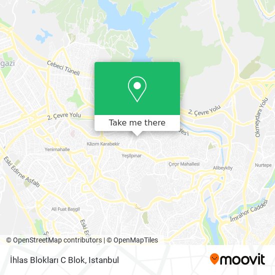 İhlas Blokları C Blok map