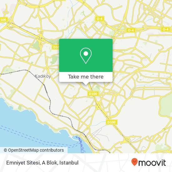 Emniyet Sitesi, A Blok map