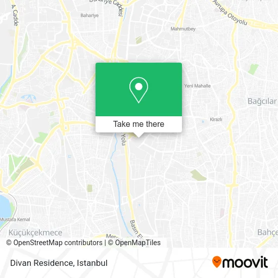 Divan Residence map
