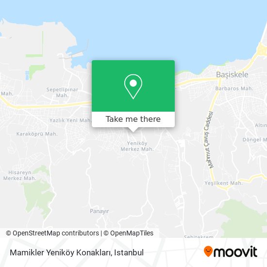 Mamikler Yeniköy Konakları map