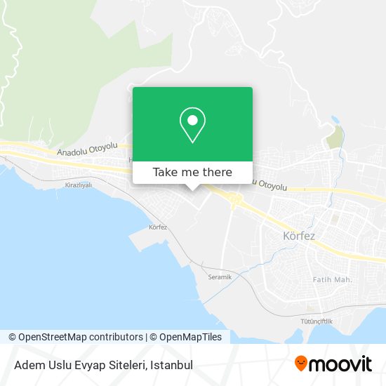 Adem Uslu Evyap Siteleri map