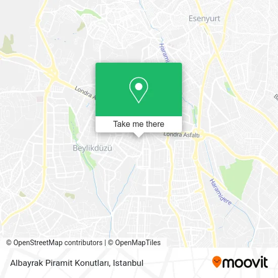 Albayrak Piramit Konutları map
