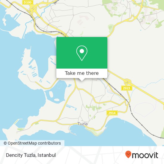 Dencity Tuzla map