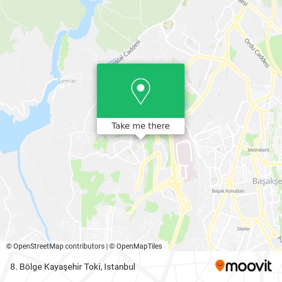 8. Bölge Kayaşehir Toki map