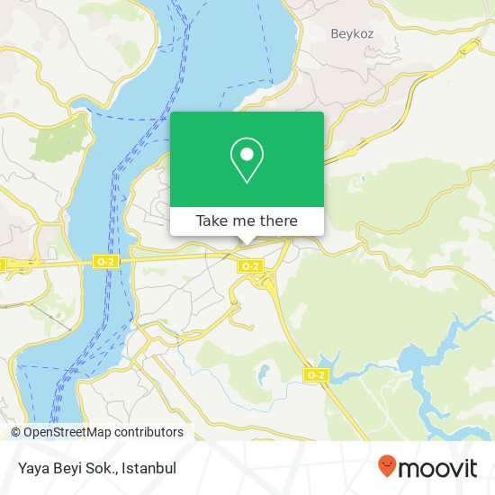 Yaya Beyi Sok. map