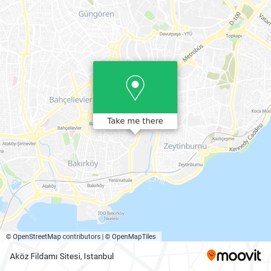 Aköz Fildamı Sitesi map