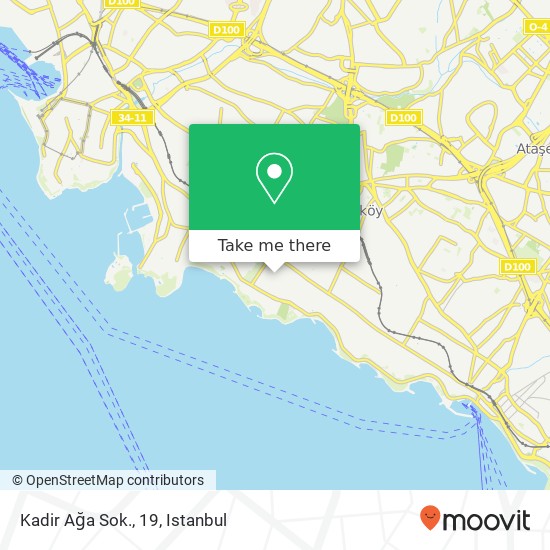 Kadir Ağa Sok., 19 map