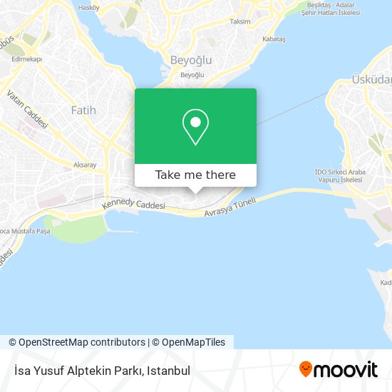 İsa Yusuf Alptekin Parkı map