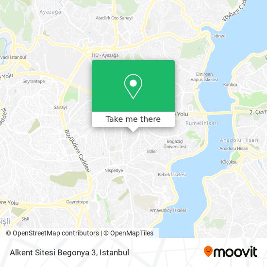 Alkent Sitesi Begonya 3 map