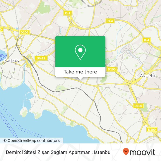 Demirci Sitesi Zişan Sağlam Apartmanı map