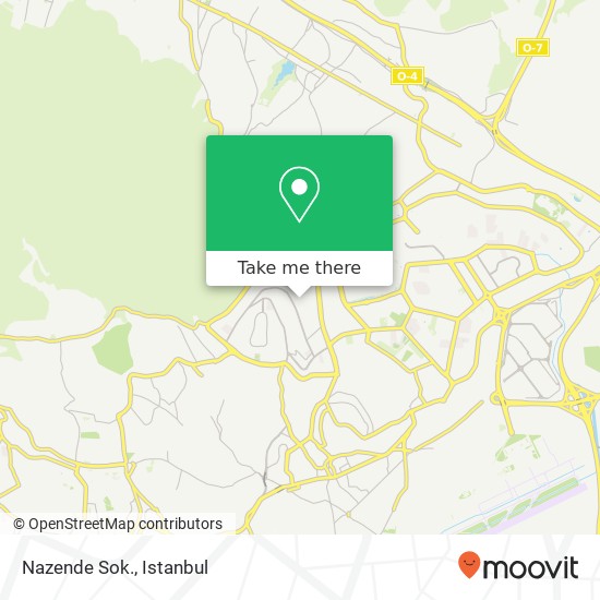Nazende Sok. map