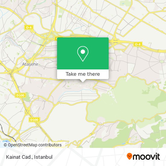 Kainat Cad. map