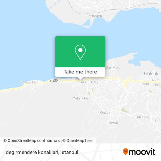 degirmendere konaklari map
